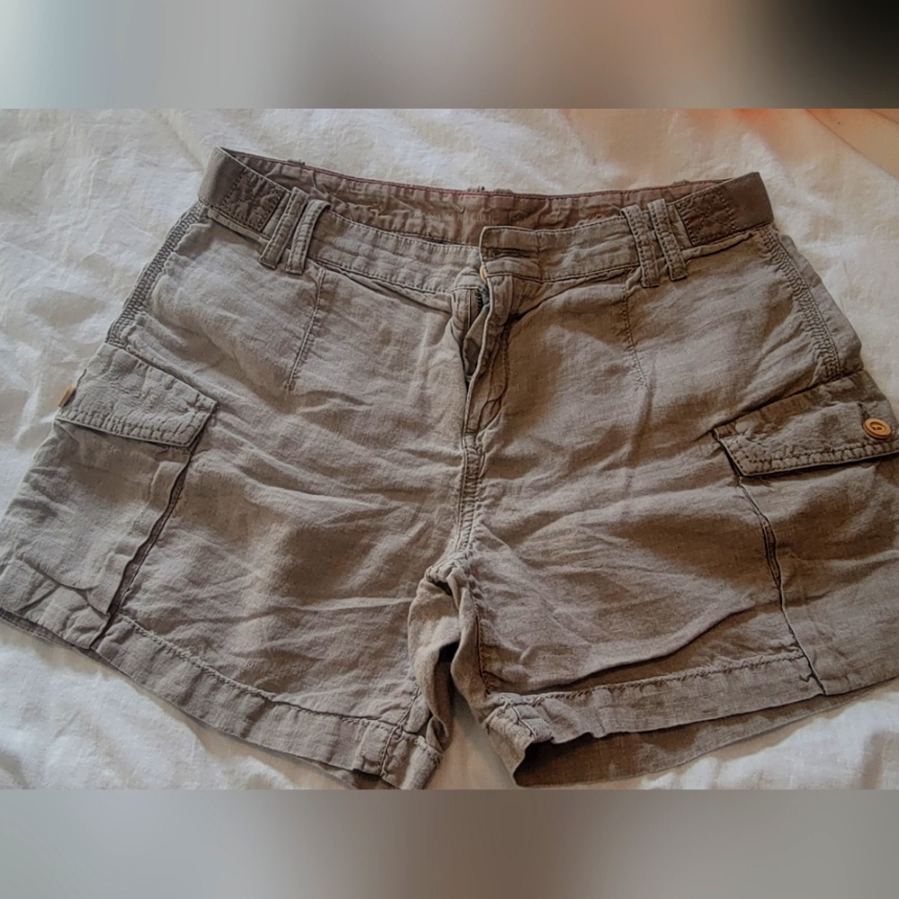 Linen shorts